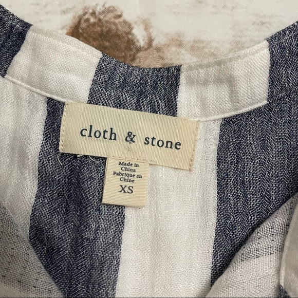 Cloth & Stone Striped Sleeveless Tunic - Picture 6 of 6